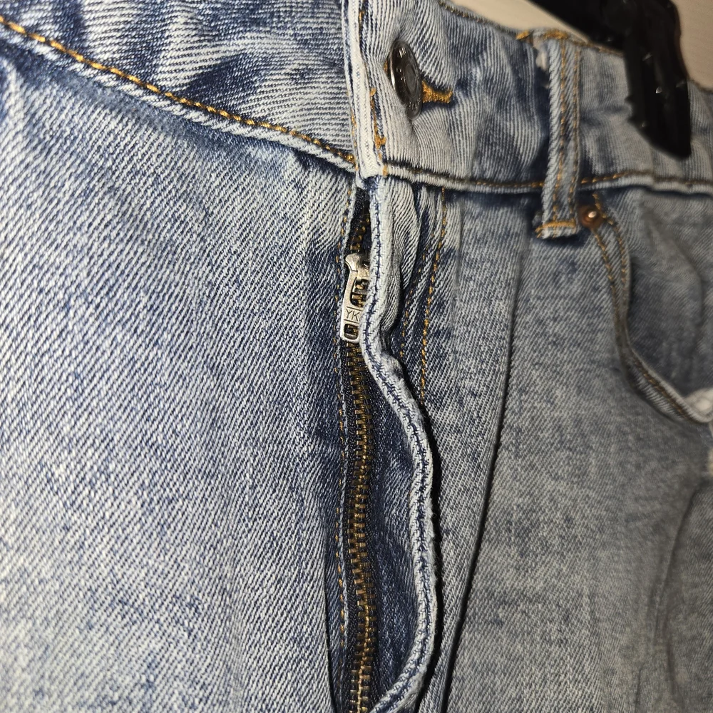 Wild Fable Denim Frayed Hem Mini Skirt - Picture 3 of 5